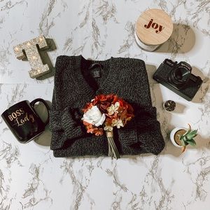 Vintage Oversized Boyfriend Pullover Sweater SZ L